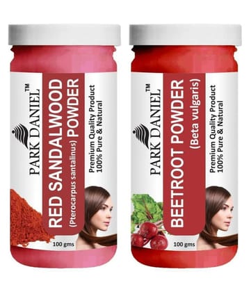 Park Daniel  Red Sandalwood &    Beetroot Powder  Hair Mask 200 g Pack of 2
