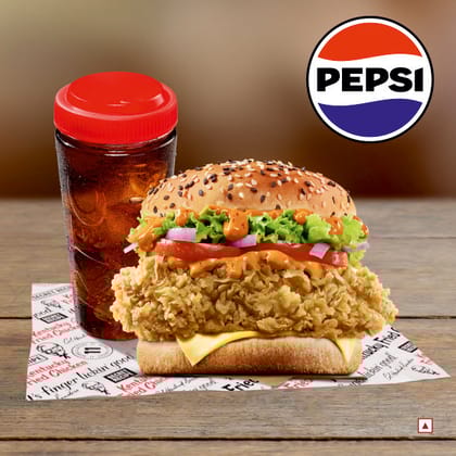 Mexican Zinger Pro Pepsi Bottle Combo