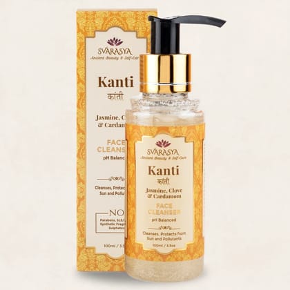 Kanti: The Hydrating Face Cleanser for Dry to Normal Skin-100ml