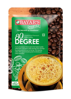 Bayars Coffee 80 Degree  500 Grams