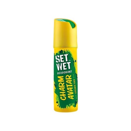 Set Wet Charm Avatar Deodorant Spray Perfume For Men, 150 ml Bottle