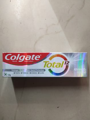 colgate Total Stronger 12 our and-grimm piclection Teeth tongue cheeks gums Advanced Health 