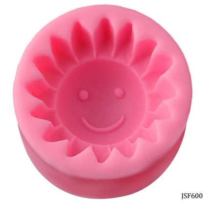 Silicone Mould Smiley Sun JSF600