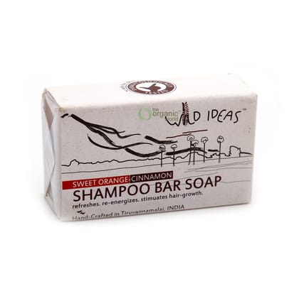 WIID SHAMPOO BAR SOAP SWEET ORANGE & CINNAMON 100GM