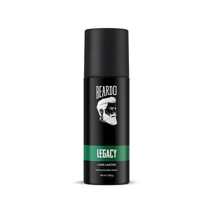 Beardo Legacy Perfume Deo Spray Long Lasting 150ml