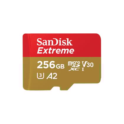 SanDisk Extreme 256GB microSDXC UHS-I Memory Card