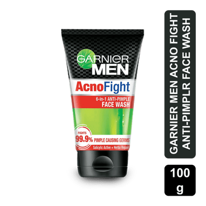 Garnier Men Acno Fight Anti Pimple Facewash, 100 gm Tube