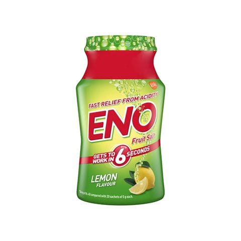 Eno Fruit Salt - Lemon, 100 gm Jar