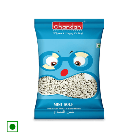 Chandan Mouth Freshener Mint Souf, 100 gm Pouch