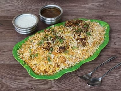 Mutton Hyderabadi Dum Biryani