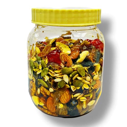 Mix Dryfruits With Kesar Honey And Seeds (500gm)