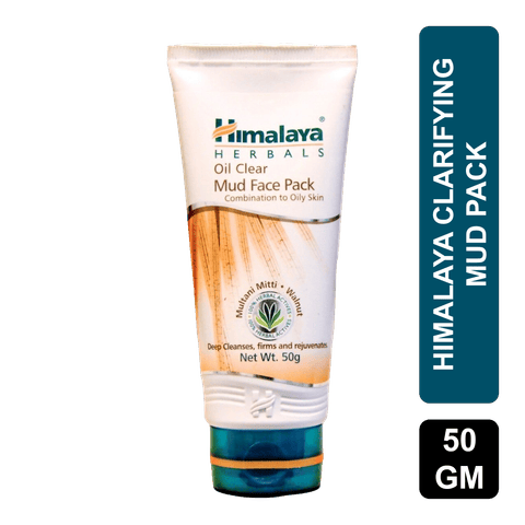 Himalaya Herbals Oil Clear Mud Face, 50 gm Tube