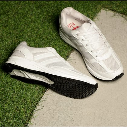 LIBERTY BigHorn Arjuna White Sport Shoes-5
