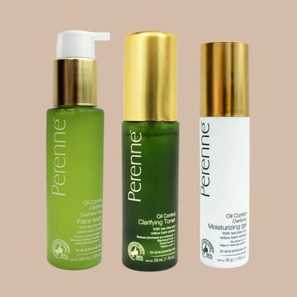 Oil-control Clarifying CTM For Reducing Acne & Acne scars-Oil-control CTM +Toner 50ml