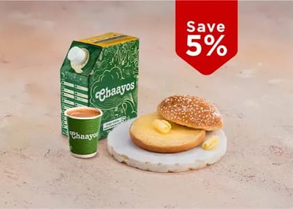 Breakfast Combo With Chai (Veg) - Serves 1
