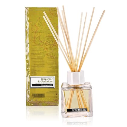 Rosemoore Bergamot & Geranium Scented Reed Diffuser 200 ml