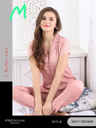 Natraj collection night ware for Women M