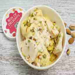 Kesar malai kulfa sundae