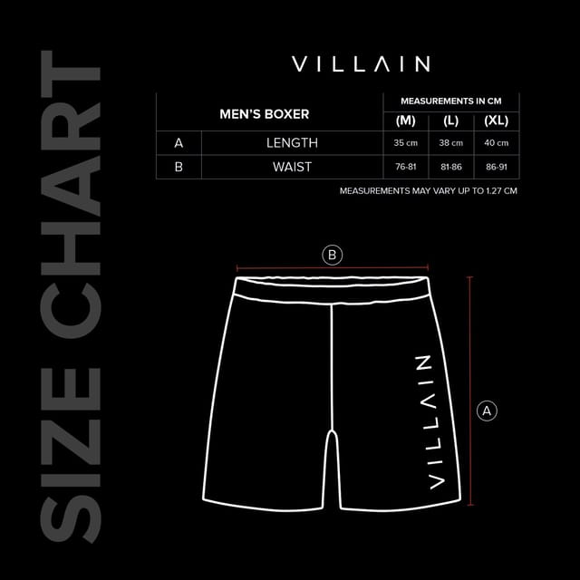 VILLAIN BOXERS COMBO S