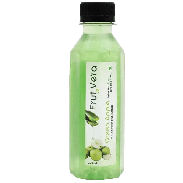 Frut Vera Green Apple Alovera Pulp Drink