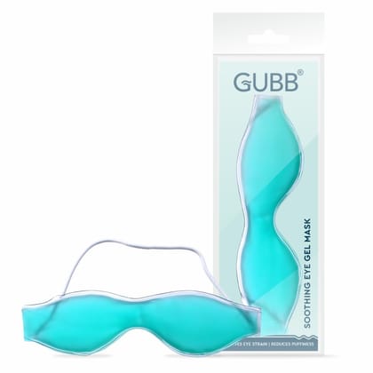 GUBB Soothing Gel Eye Mask For Dark Circles, Puffy Eyes, Dry Eyes, Pain Relief, Redness, Eye Patches, Eye Relaxing Cooling Gel |Eye mask for Women and Men | Cooling Relaxation for Tired Eyes | Univers