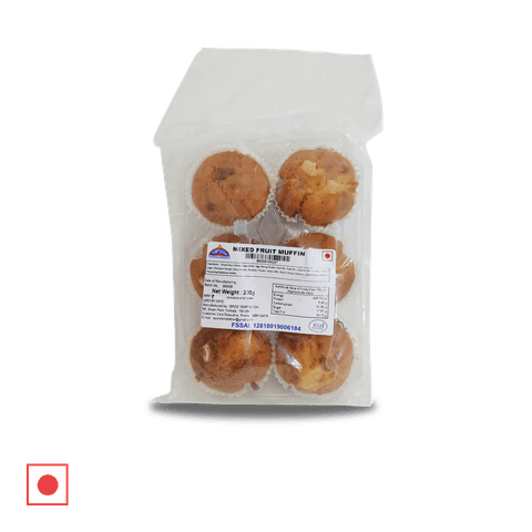 Spice Temptation Mixed Fruit Muffins, 200 gm Transparent Packs