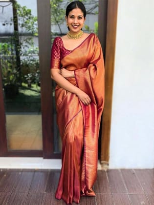 Woven Design Zari Saree