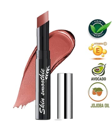 SKIN SMOOTHIE Matte Finish Crayon Lipstick, Pink Crush, 2.5g, (Pack of 1)