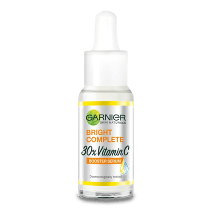 Garnier Skin Naturals Bright Complete Vitamin C Booster Face Serum, 15 ml Bottle
