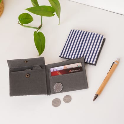 Blockprinted Fabric Wallet