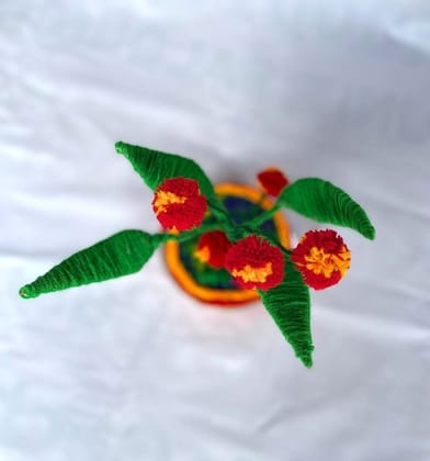 CROCHET FLOWER POT