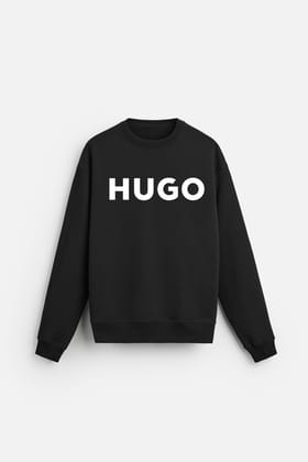 Iconic Logo Hugo Mens Sweatshirts-S
