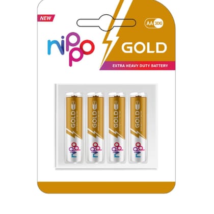 Nippo 3DG AA Batteries Pack Of 4
