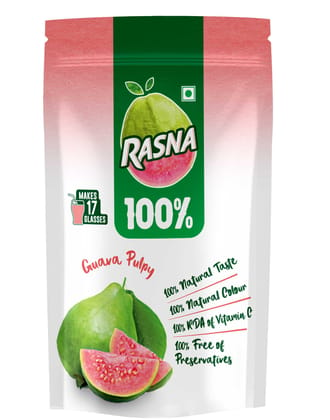 Rasna Natural 100% 400g Pack  Guava