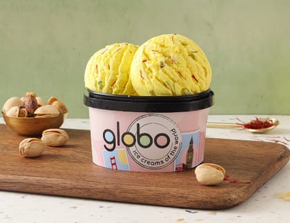 Kashmiri Kesar & Pista Ice Cream