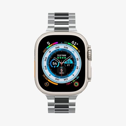 Apple Watch Series - Modern Fit 316L Band-Apple Watch (41mm) / Silver / In Stock