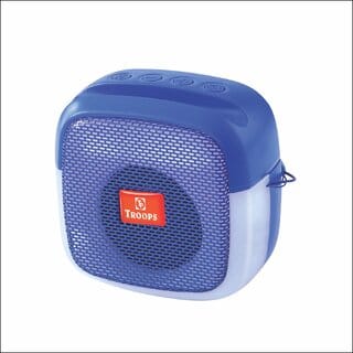 TP TROOPS Portable Bluetooth Speaker With Dynamic Thunder Sound TP-3089-Purple
