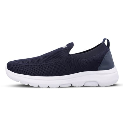 Walkaroo Belly Shoes for Men - XS9770 Navy Blue-6