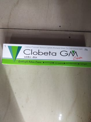 Clobeta gm Cream Quadruple action cream anti-fungal anti-bacterial anti-inflammatory astringen 