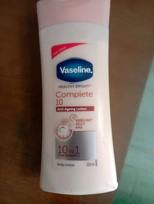 Vaseline healthy bright anti ageing lotion 