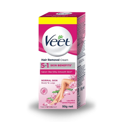 Veet Hair Removal Cream - Normal Skin, 50 gm Tube