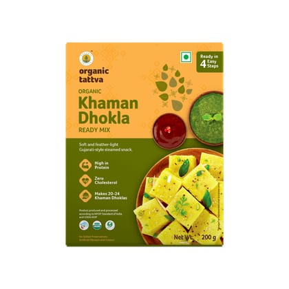 Organic Khaman Dhokla Ready Mix 200g