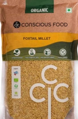 Conscious Food Foxtail Millet 1kg Organic