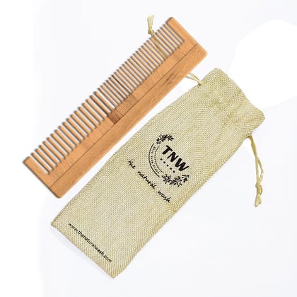 Neem Wood Comb (Anti-Dandruff & Anti-Hair Fall Comb)