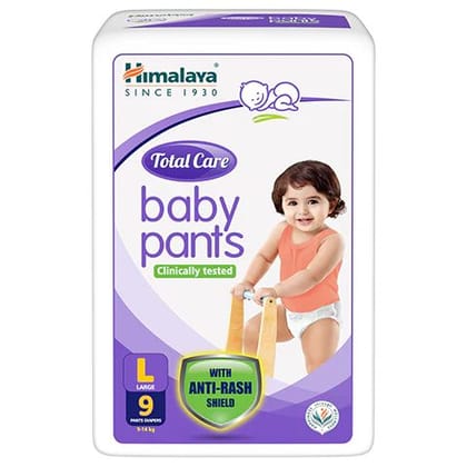 TOTAL CARE BABY PANTS DIAPERS-L-9'S 9 no.s