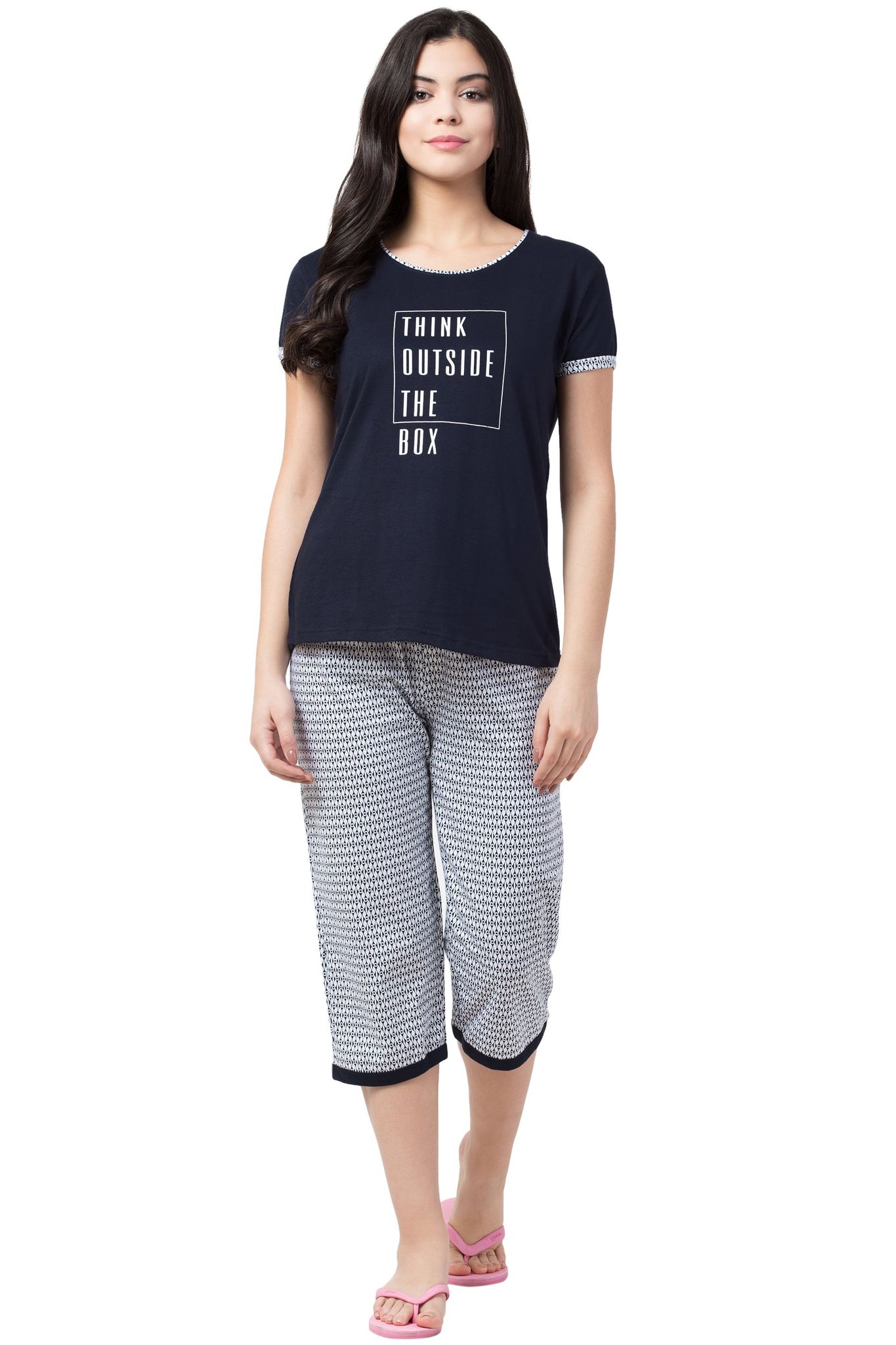Think Outside The Box Capri Set-XXL
