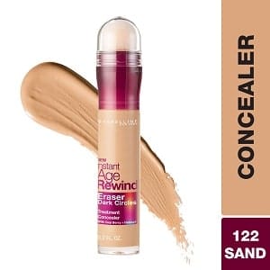 Maybelline New York Instant Age Rewind Eraser Multi Use Concealer 122 Sand-Maybelline New York Instant Age Rewind Eraser Multi Use Concealer 122 Sand