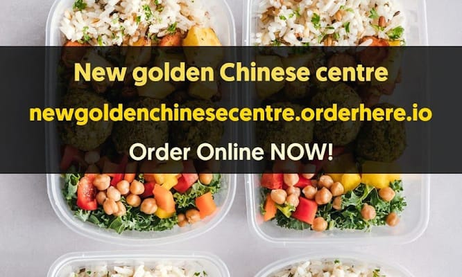 New golden Chinese centre