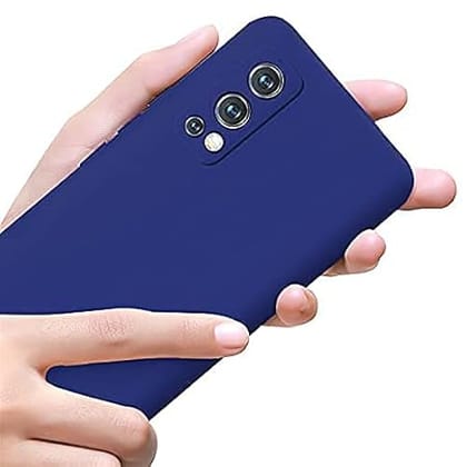 Dark Blue Camera Original Silicone case for Oneplus Nord 2