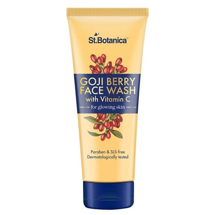 St.Botanica Goji Berry Face Wash 50ml | For Clear Skin & Youthful Radiance